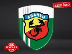 Fiat Abarth Vinilos Pared Autos Máximo Resistente Actual Chic Pro
